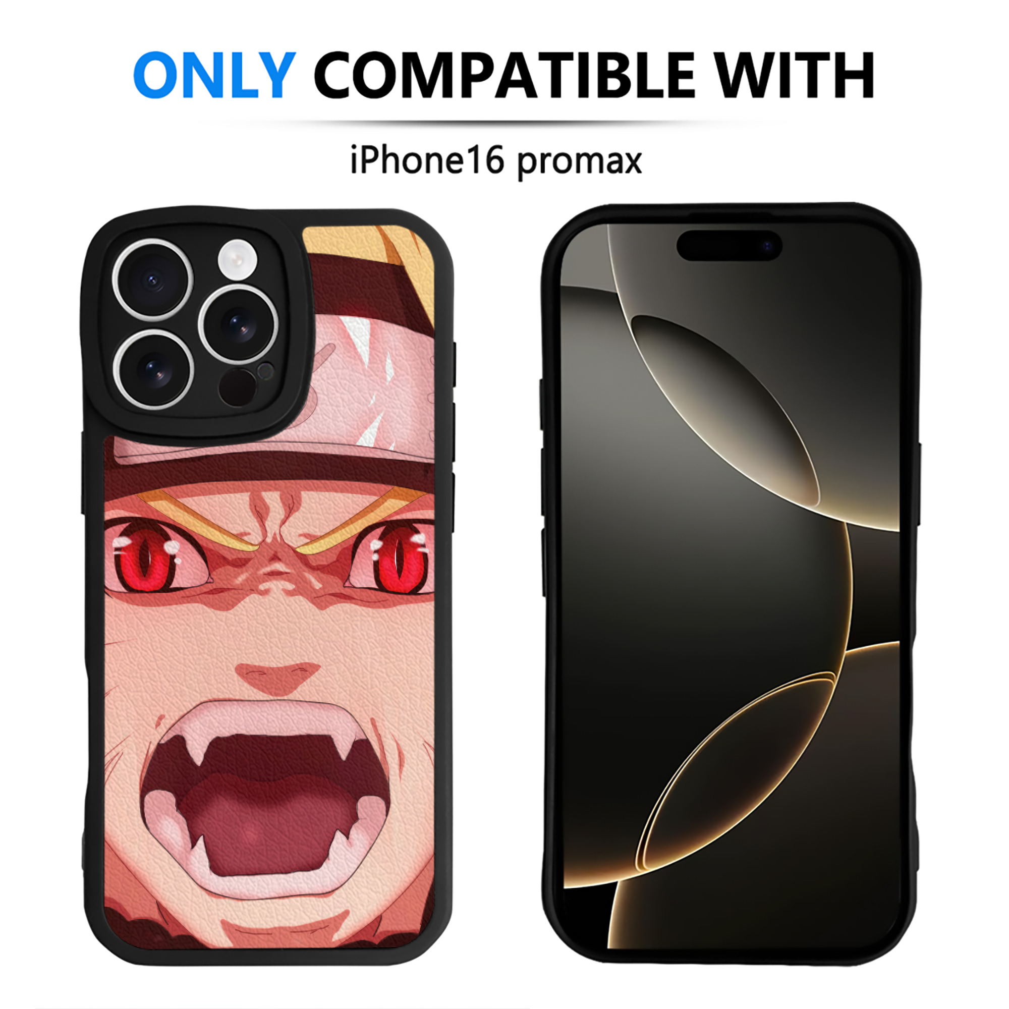 （画像用） NARUTO -ナルト- NARUTO -ナルト- 疾風伝 【iPhone 16シリーズ対応】シリコンスマホケース（レザー調） 材質：シリコン